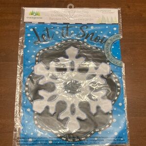 Let It Snow Garden Flag
